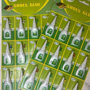 【12PCS/Pack】Free Shipping Super Glue Shoes Glue High Adhesive Strong Bond School Glue Shoes Glue High Adhesive Strong Bond Kunge Shoe Glue Super Glue 12pcs Pad Quick-Drying Flexible Bond for Shoes and Bags