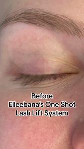 ส่งไว! น้ำยา ลิฟติ้งขนตา Elleebana One Shot lash lift Full Kit ชุดJumbo ครบเซ็ท 30Set 60ซอง ของแท้100% น้ำยาดัดขนตา มีอย.
