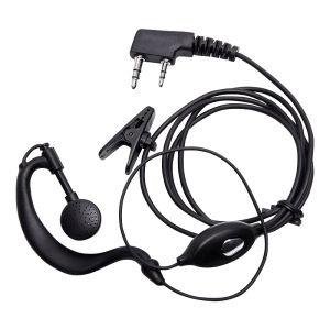 Headset for Baofeng walkie-talkie 2-pin plug wired two-way radio walkie-talkie headset
