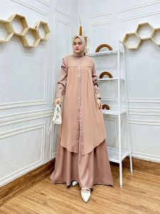 Gamis one set / gamis rompi ceruty / gamis outer / gamis shakila premium / gamis ceruty babydoll / gamis stelan