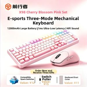 EWEADN | Wireless Bluetooth Tri-Mode Custom Mechanical Keyboard for eSports