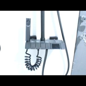 Shower 1 Set Paket Lengkap Wall Mounted Shower Kamar Mandi 4 Dalam 1 Set Panas Dingin SJ-77