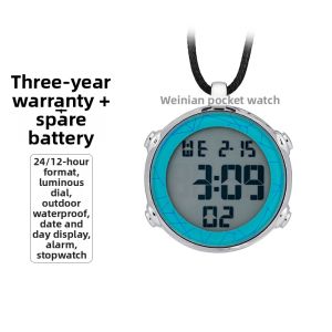 Waterproof LED Digital Watch Pendant