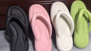 Mainland PVC Sandal Jepit Wanita Bangkok Lentur Sandal Jepit Jelly Anti Slip Sandal Wanita Style HSN145