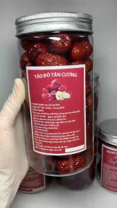 Táo đỏ tân cương (hộp 400g) táo đỏ sấy khô trà táo đỏ táo đỏ loại 1 size đại ngon ngọt bổ dưỡng pha trà nấu chè hầm ăn lẩu