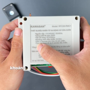 Công Tắc Điều Khiển Từ Xa Cho Cửa Cuốn RFC06-2 RMC1