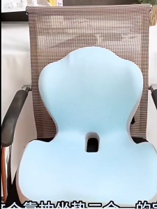 Conjoined cushions buttock cushions chair cushions waist-supporting cushions comfortable for prolonged sitting 连体坐靠垫