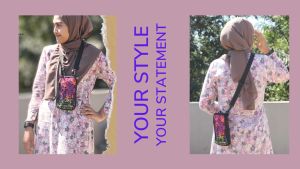 Tas HP Mini Gantung Leher Hanging Wallet Kartu Tas HP Pria dan Wanita Termurah