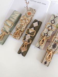 Canvas Shoulder Strap Single Buy Extended Embroidered Woven Crossbody Bag Strap Universal Wide Replacement Belt