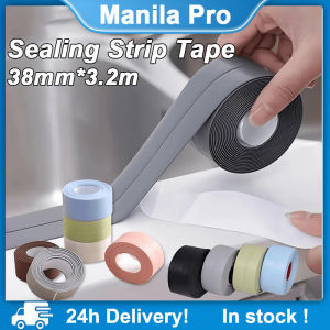 Sealing Strip Tape Waterproof Tape Sealing Kitchen And Bathroom Corner Mildew Tape Sink Bath Seal strip Sealing Kitchen Sink Edge Caulking Adhesive Wall Sticker