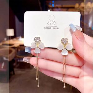 Titani.id Acc-1635 Korean style aksesoris anting fashion wanita anting rumbai panjang