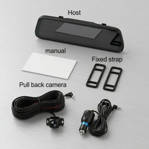 4K Dual Dash Cam Front Rear Full HD 1080P Auto DVR Recorder 24H Parking Monitor Vehicle Black Box Car Camera