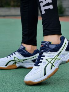 Volleyball Shoes Men Women Spring Summer Wear Resistant Anti Slip Shock Absorption Large Size Professional Volleyball Sports Shoes