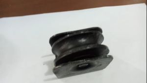 Roda besi biasa 8cm behel (U) Untuk roda pintu dan pagar besi Behel