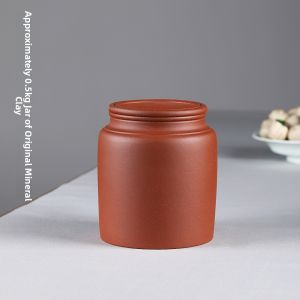 YIHUCHUN | Customized Large Capacity Air-tight Purple Clay Tea Jar Set