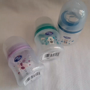 Sistem Aliran Susu Aman untuk Bayi - Botol Susu 125ml/4oz 0m+