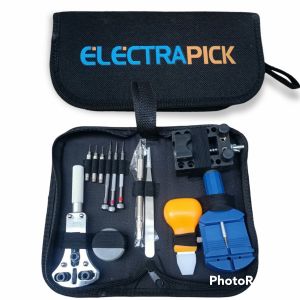 ELECTRA PICK ALAT SERVIS JAM TANGAN LENGKAP MURAH DAN BERKUALITAS ALAT SERVIS JAM TANGAN MODEL TAS