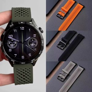 Silicone Strap For 20MM/22MM Watches Waterproof Sports & Outdoor Huawei Samsung Xiaomi Amazfit Garmin OPPO Realme Oneplus Aolon Watch