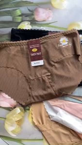Quần lót nữ thun lạnh gân in hoa cỡ 45kg đến 55kg QL5310 QL5311