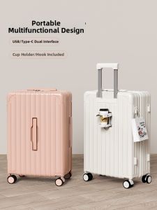 Hear&Rose | Aesthetic Large Capacity Silent Travel Luggage 28 inch