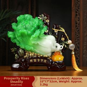 JUSHANYUAN | Wealth-Attracting Cabbage Decoration