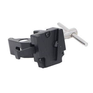 V Mount Clamp Strong Grip 1.66in Open 8.8lb Load V Mount Lock Battery Adapter Heavy Duty Adjustable for Light Stand