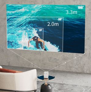 C3P50 Mini LED Projector: Compact Home Entertainment Solution