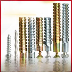 Metal Expansion Screw 6mm Wall Lizard Expansion Nail Cement Wall Lightweight Brick Hollow Brick Aerated Block Iron Expansion Tube