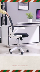 🌟SG STOCK🌟Adjustable Desk Arm Chair Foldable Office Chair Foldable Chair Portable Mesh Home Office Chair  Home Computer Chair