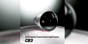 EZVIZ Wireless Battery-Powered Security Camera Outdoor Smart Human Motion Detection Solar Panel Color Night Vision 1080P Weatherproof Two-Way Talk H.265 SD Card/Cloud Storage CS-CB3