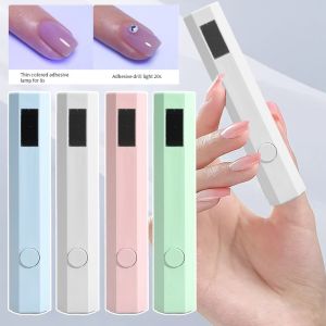 Dorisna โคมไฟทำเล็บแบบเจลกันแสง UV ขนาดพกพาขนาดเล็กสำหรับใช้ในบ้านเครื่องมือทำร้านเล็บไฟฉายเครื่องส่องเล็บด้วยไฟแบบมืออาชีพ