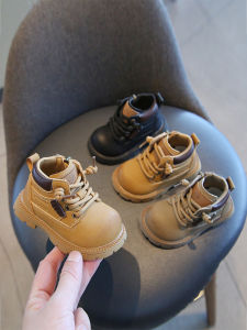 Children's Boots Autumn New Arrival Baby Girls Short Boots Baby Children's Soft-Soled Toddler Shoes Boys Shoes Girls Nude Shoes