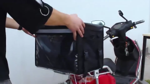 Food Delivery Bag 32L/48L/62L Insulated Takeout Box Food Business Takeout Bag Motorcycle Takeout Water Proof