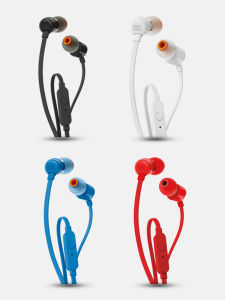 T110 3.5Mm Tai nghe có dây nhạc âm thanh nổi sâu trầm Tai nghe nhét tai Bộ tai nghe thể thao Trong Dòng Điều Khiển Với Mic Tune110 Tai Nghe