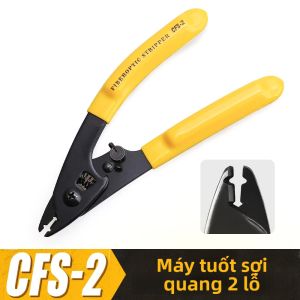 Dụng Cụ Tuốt Sợi Quang AMPCOM CFS-3/CFS-2 Dành Cho Cáp Quang OM2 OM3 OM4 OM5 Duplex Simplex Kìm Tuốt Cáp Mạng
