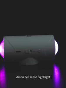 Đèn Tường Cảm Biến Chuyển Động RGB Điều Chỉnh Độ Sáng 16 Màu Sạc Lại Được Đèn LED Từ Tính Cho Cầu Thang Kèm Điều Khiển Từ Xa Dùng Cho Phòng Ngủ Hành Lang Cầu Thang