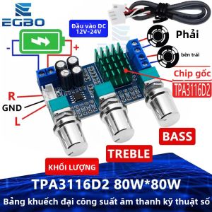 1 ~ 2 Chiếc XH-M567 TPA3116D2 Kênh Đôi Stereo Cao Cấp 80W * 2 Âm Thanh Kỹ Thuật Số Bộ Khuếch Đại Công Suất Ban Dành Cho Ứng Dụng Máy Tính
