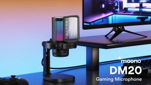 Maono DGM20S Noise Cancelling Gaming Mic: A Top Choice for Streaming & Podcasting
