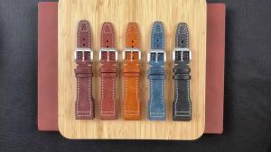 20mm 21mm 22mm Cowhide Watch Strap for IWC Pilot Portugieser Portofino Wristband Leather Bracelet Business Men Women Watch Bands