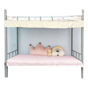 Light Blocking Student Bed Curtain with Hook-and-Loop Fastener