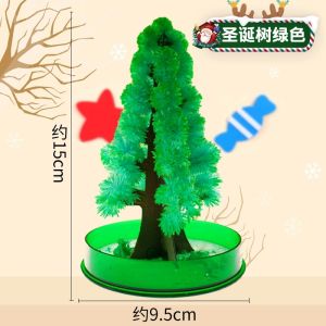 Magic Crystal Growing Christmas Tree DIY Handmade Toy Childrens Science Experiment Gift from Uu Mouse Brand for Ages 3-14