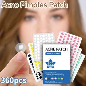 360PCS Colorful Invisible Pimple Removal Anti-Acne Hydrocolloid Patch Non-irritating Repair Sticker