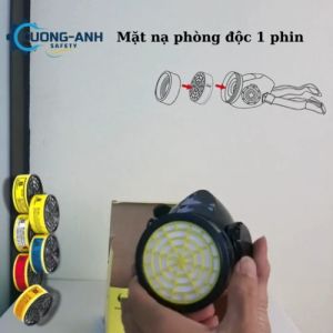 mặt nạ chống phòng độc chống bụi bẩn Ocean Eagle 1 phin lọc mặt nạ bảo hộ lao động chống bụi chống độc mặt nạ bảo vệ đường hô hấp hàng chất lượng cao giá rẻ Loại 1