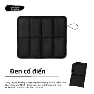 Mountainhiker | 1Pc Đệm Ngồi Cắm Trại Ngoài Trời 8 Lớp EPE Cotton Ngọc Trai Thảm Gấp Chống Ẩm Để Đi Bộ Dã Ngoại Dã Ngoại Du Lịch Công Viên Bãi Biển - Vải Oxford