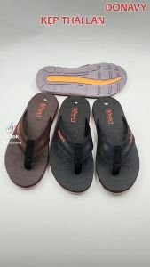 Dép xỏ ngón nam Donavy kiểu quai dù cao cấp đế dẻo đi nhẹ êm chân bao đi nước D.KTL