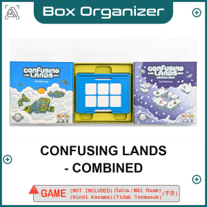 Confusing Lands - Combined Board Game Box Organizer Insert