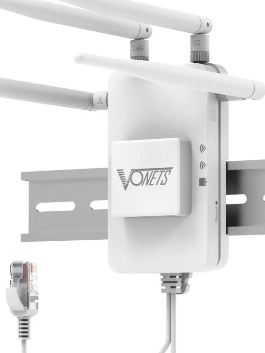 Mini Dual-Band 2.4G/5G 1000Mbps Wireless WiFi to Wired RJ45 Bridge ...