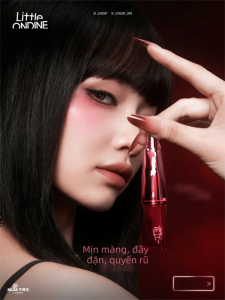 LITTLE ONDINE | Velvet Water Lipstick Matte Smooth Lip Gloss