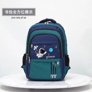 New childrens schoolbag primary school boys 123 to 456 grade boys burden-reducing backpack