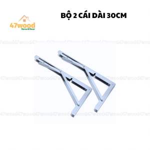 Bộ 2 bản lề xếp gọn thông minh làm bàn xếp kệ xếp - Eke xếp thông minh nhiều size Phụ kiện nội thất